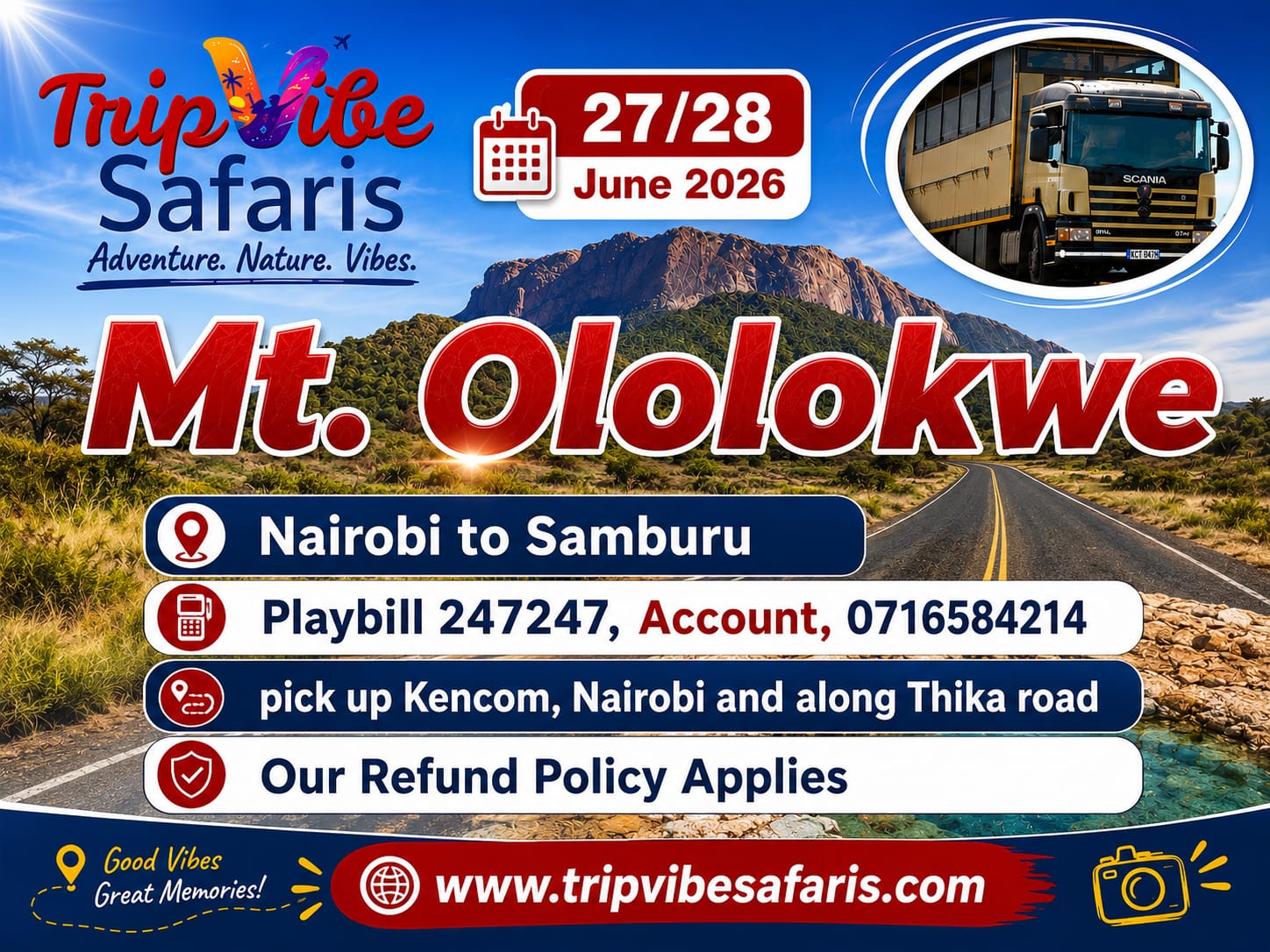 Mt Ololokwe pay poster 1