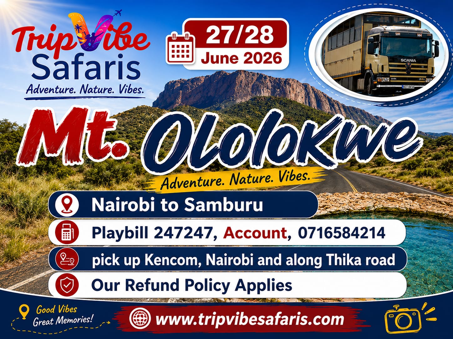 Mt Ololokwe pay poster 2